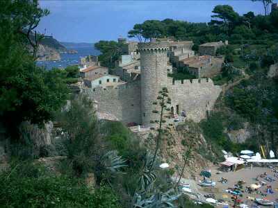 Die Altstadt von Tossa Vila Vella