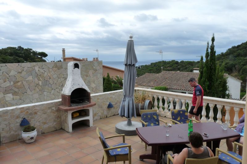 Meerblick von der Terrasse