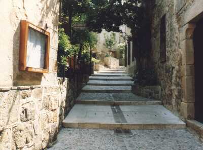 Gasse bei der Santa Maria